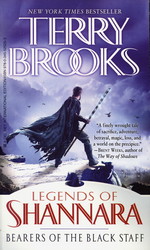 Legends of Shannara  nr. 1: Bearers of the Black Staff - TILBUD (så længe lager haves, der tages forbehold for udsolgte varer) (Brooks, Terry)