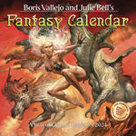  nr. 2024: Boris Vallejo & Julie Bell's 2024 Fantasy Calendar (Vallejo, Boris)