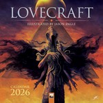 Lovecraft: Illustrated by Jason Engle Wall Calendar 2026 (Art Calendar) (Flame Tree Publishing)