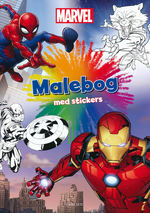 Malebog med stickers (Marvel   )