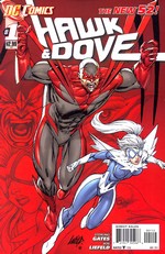 Hawk & Dove, DCnU nr. 1: 2nd Printing. 