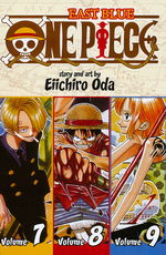 One Piece 3-in-1 (TPB) nr. 3: Chef's Special: The Kick of the Day (7-8-9). 