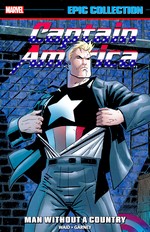Captain America (TPB): Epic Collection vol. 22: Man Without a Country (1995-1996). 
