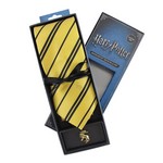 Harry Potter Merchandise: Tie & Metal Pin Deluxe Box Hufflepuff.
