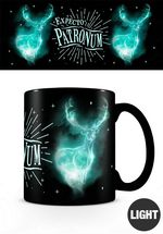Harry Potter Merchandise: Glow In The Dark Mug Expecto Patronum.