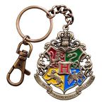 Harry Potter Merchandise: Metal Keychain Hogwarts 5 cm.
