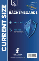 ComiCare Backer Boards: Current Size Boards (100pc).