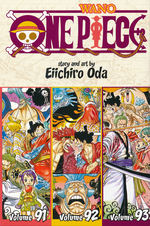 One Piece 3-in-1 (TPB) nr. 31: Adventure in the Land of Wano (Vol. 91+92+93). 