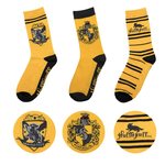 Harry Potter Merchandise: Harry Potter Socks 3-Pack Hufflepuff. 