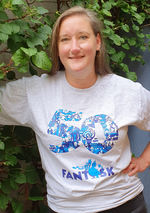 Fantask Jubilæums T-Shirt: 50 år - Small. 