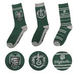 Harry Potter Merchandise: Harry Potter Socks 3-Pack Slytherin.