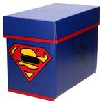 DC Kasser: Superman Storage Box (1) (Ved postordrebestilling, minimum 5 af gangen).