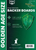 ComiCare Backer Boards: Golden Age Size Boards (50pc). 
