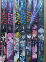 Akame Ga Kill (TPB): BRUGT - Akame ga Kill #1-7 pakke.