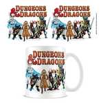 Mugs: Dungeons & Dragons Mug Retro Group. 