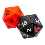 Dungeons & Dragons Merchandise: Dungeons & Dragons 3D Salt and Pepper Shaker Dice. 