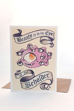 Humørkort: Beauty is in the Eye of the Beholder. 