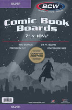 BCW Boards: Silver Age Boards (100pc). 