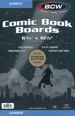 BCW Boards: Current Comic Backing Boards (Pack of 100). 