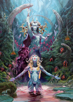 Rasmus Jensen Illustrations: Initiation of Arizana plakat (til forsendelse). 