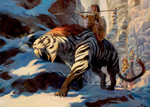 Rasmus Jensen Illustrations: Mountain Raid plakat (til forsendelse). 
