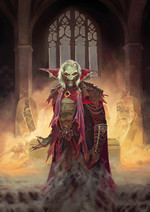 Rasmus Jensen Illustrations: Vampyr dæmon plakat (til forsendelse). 