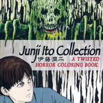 Junji Ito Collection (TPB): Twisted Horror Coloring Book, A. 