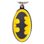 Keychain: DC Comics Metal Keychain Batman-Logo Keyring. 