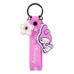 Keychain: Sanrio Key Chain Pink Hello Kitty & Friends FunKey Chains. 