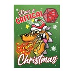 Humørkort: Critical Christmas Greeting Card. 