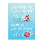 Humørkort: Meeting You Greeting Card. 