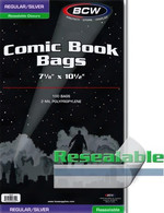 BCW Bags: Silver Age RESEALABLE (100pc)(PP). 