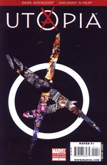Avengers, Dark/Uncanny X-Men: Utopia nr. 1: 2nd Printing Variant Cover. 