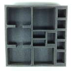 Battle Foam - Brætspil Trays: Spartacus Foam Kit for Game Box (10