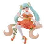 Manga Figures - Hatsune Miku: Hatsune Miku Noodle Stopper PVC Statue Flower Hatsune Miku Citrus Ver. 14 cm (1)