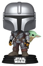 Funko Pop! Figures: Star Wars The Mandalorian Nr. 818 - The Mandalorian with Grogu (1)