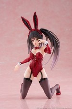 Manga Figures: Date A Live V PVC Statue Desktop Cute Figure Kurumi Tokisaki Bunny Ver. 13 cm (1)