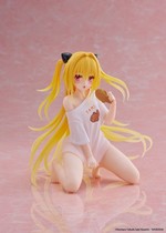 Manga Figures - To Love-Ru Darkness: PVC Statue Desktop Cute Figure Golden Darkness Roomwear Ver. 13 cm (1)