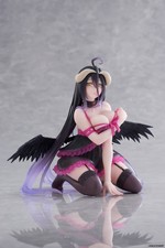 Manga Figures - Overlord: Overlord Desktop Cute PVC Figure Albedo (Negligee ver.) 13 cm (1)