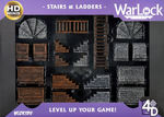 WARLOCK TILES: Stairs & Ladders (22)