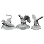 D&D NOLZURS MARVELOUS UNPAINTED MINIS: Griffon Hatchlings (wave 17) (3)