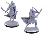 D&D NOLZURS MARVELOUS UNPAINTED MINIS: Human Rangers (2)