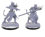 D&D NOLZURS MARVELOUS UNPAINTED MINIS: Tiefling Warlocks (2)