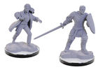D&D NOLZURS MARVELOUS UNPAINTED MINIS: Reborn Paladin & Reborn Warlock (2)