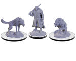 D&D NOLZURS MARVELOUS UNPAINTED MINIS: Loup Garou (3)