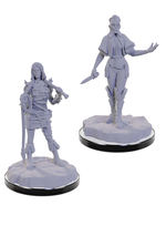 PATHFINDER DEEP CUTS UNPAINTED MINIS: Urdefhan Lasher & Death Scout (2)