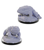 PATHFINDER DEEP CUTS UNPAINTED MINIS: Giant Frogs (2)