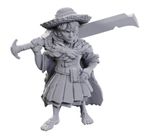 PATHFINDER DEEP CUTS UNPAINTED MINIS: Female Halfling Magus Low-Level (Wave 23) (1)