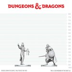 D&D NOLZURS MARVELOUS UNPAINTED MINIS: Drow Elite Warrior and Drow Priestess of Lolth (2)