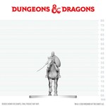 D&D NOLZURS MARVELOUS UNPAINTED MINIS: Nimblewright Steed with Rider (1)